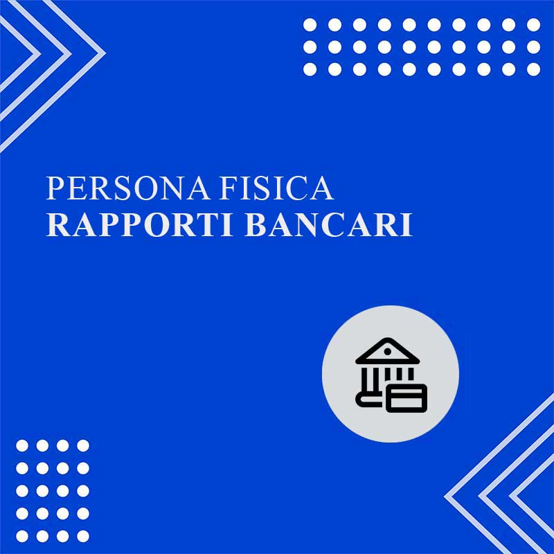 Rapporti bancari