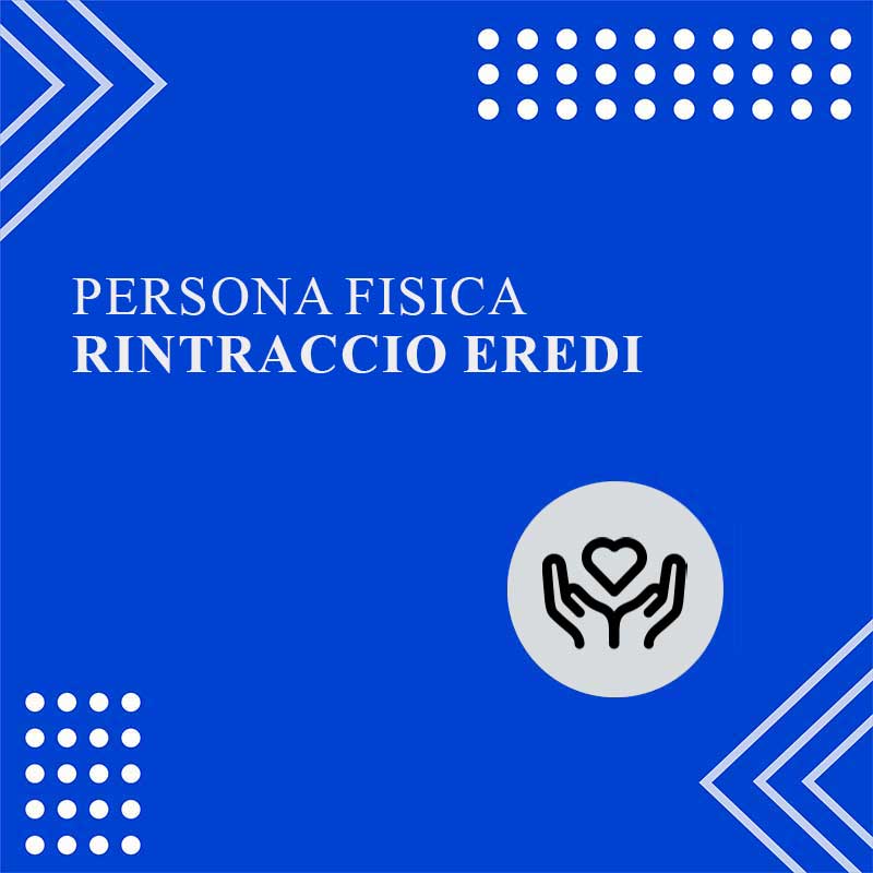 Rintraccio eredi
